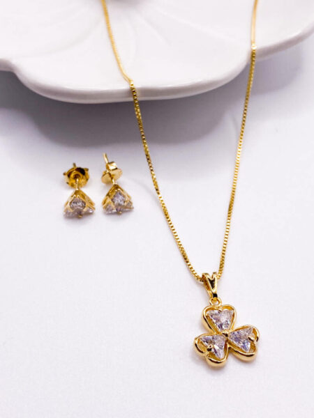 Gold Clover Set