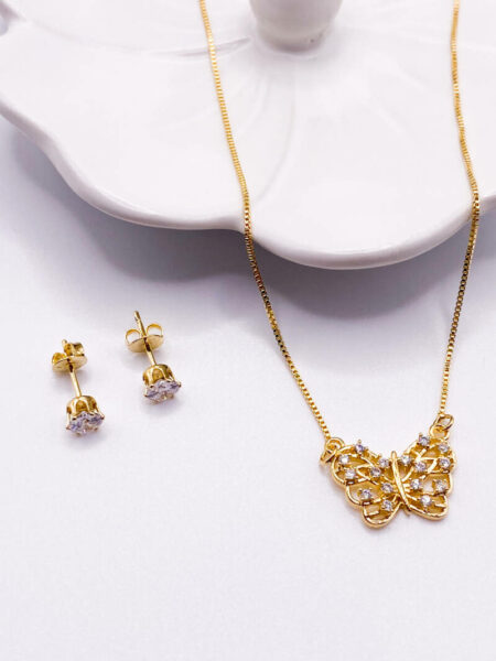 Gold Butterfly Set