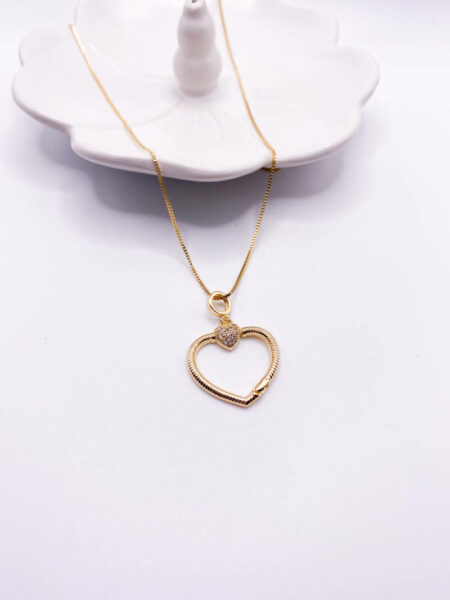 Gold Heart Necklace