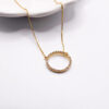 Gold Circle Necklace
