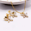 Gold Little Butterfly Set
