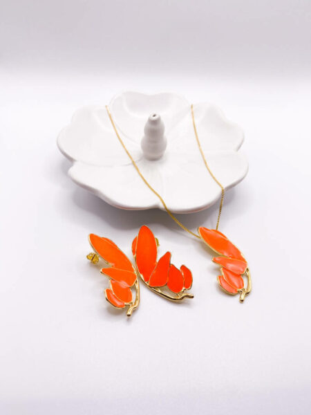 Gold Butterfly Oran Set