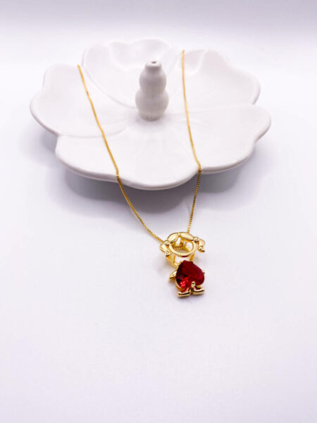 Gold Girl Necklace