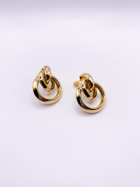 Gold Circles Earrings